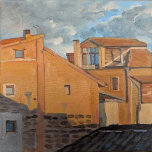Ochre Rooftops Under the Northern Sky (Copy) (Copy) (Copy)